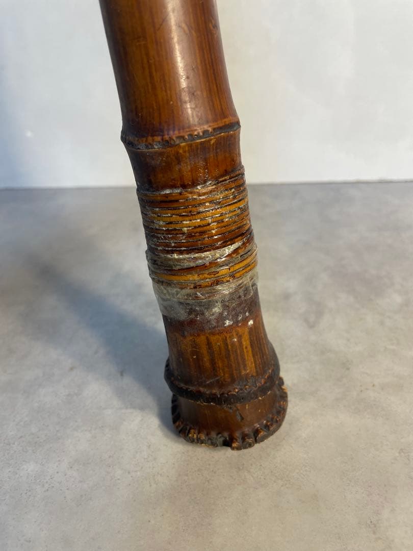 尺八 1尺9寸管 根付き竹製 古管 和楽器 琴古流 都山流　音出し確認済