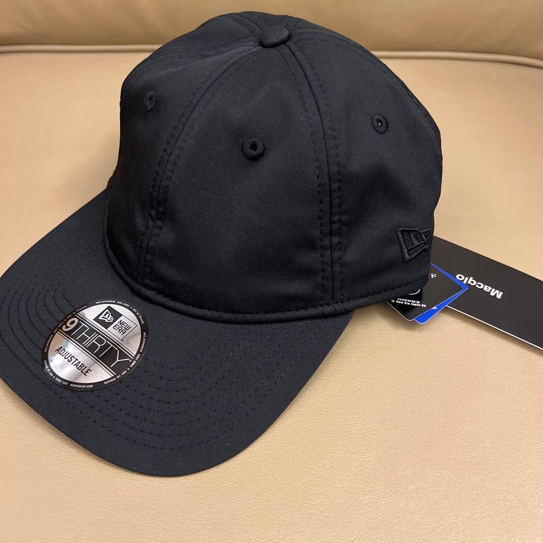 Macqlo×NEW ERA 9THIRTY ブラック キャップ