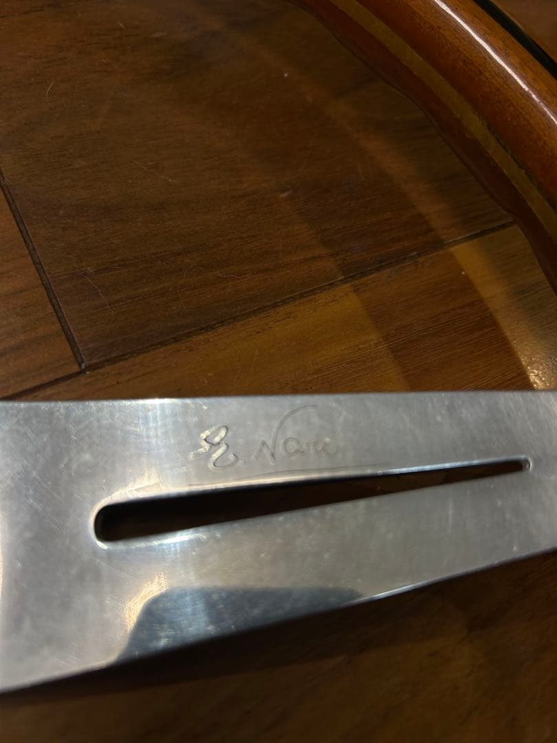 Nardi ステアリングホイール 3本スポーク36センチ　95プラドボス