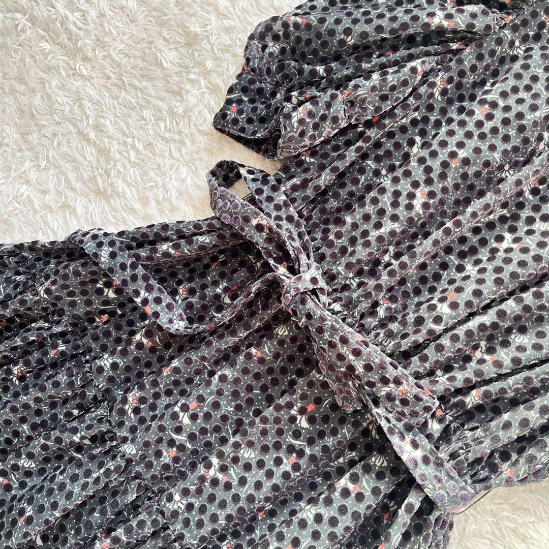 完売品 2025 CORCOVADO フラワーオパールパフスリーブドレス