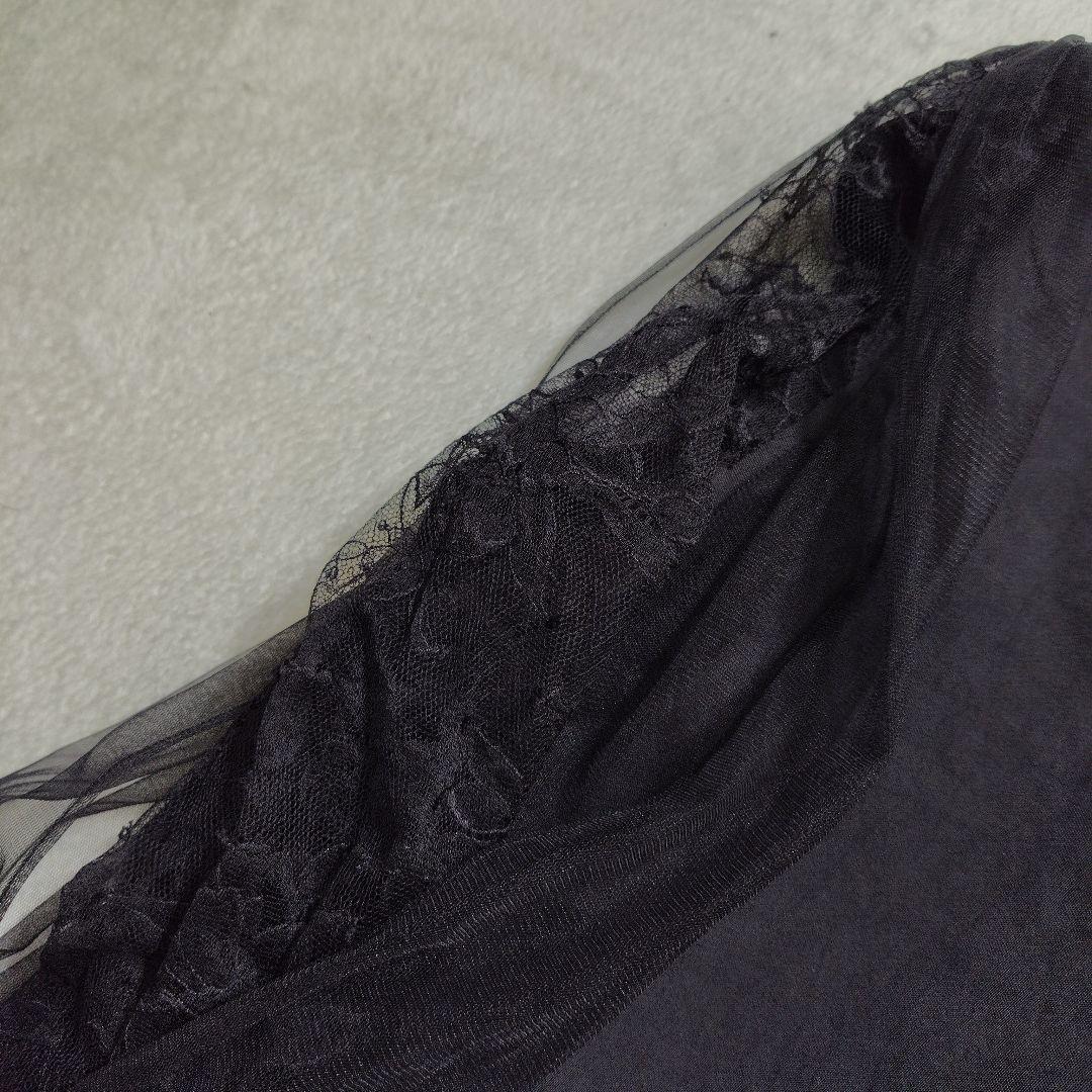 新品　定価4.2万　ステア レーススリーブワンピース ブラック　フォーマル　切替