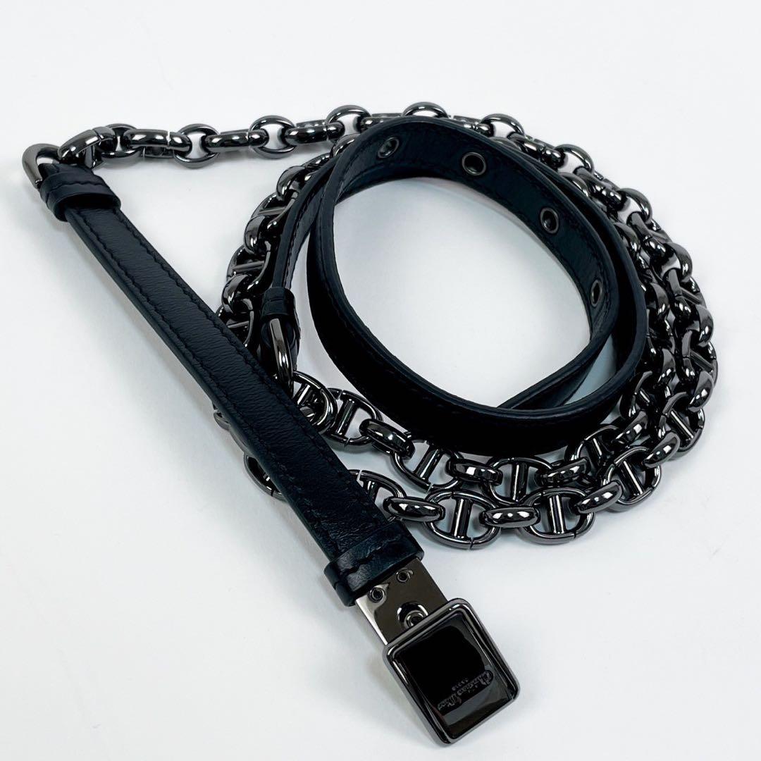 極美品Christian Dior チェーンショルダーストラップ カロ