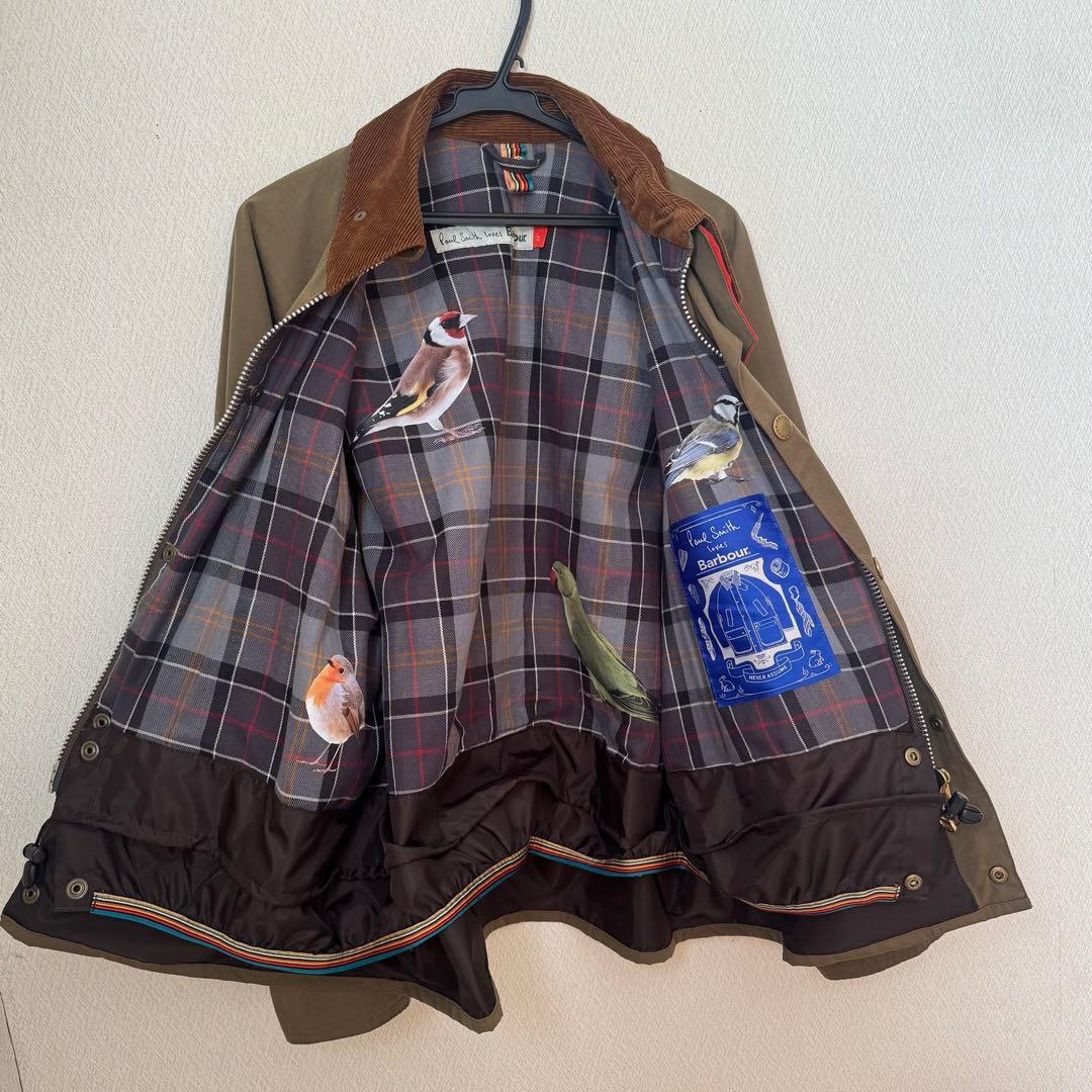 PaulSmith×Barbourトランスポート ピーチスキン 32 キャメル