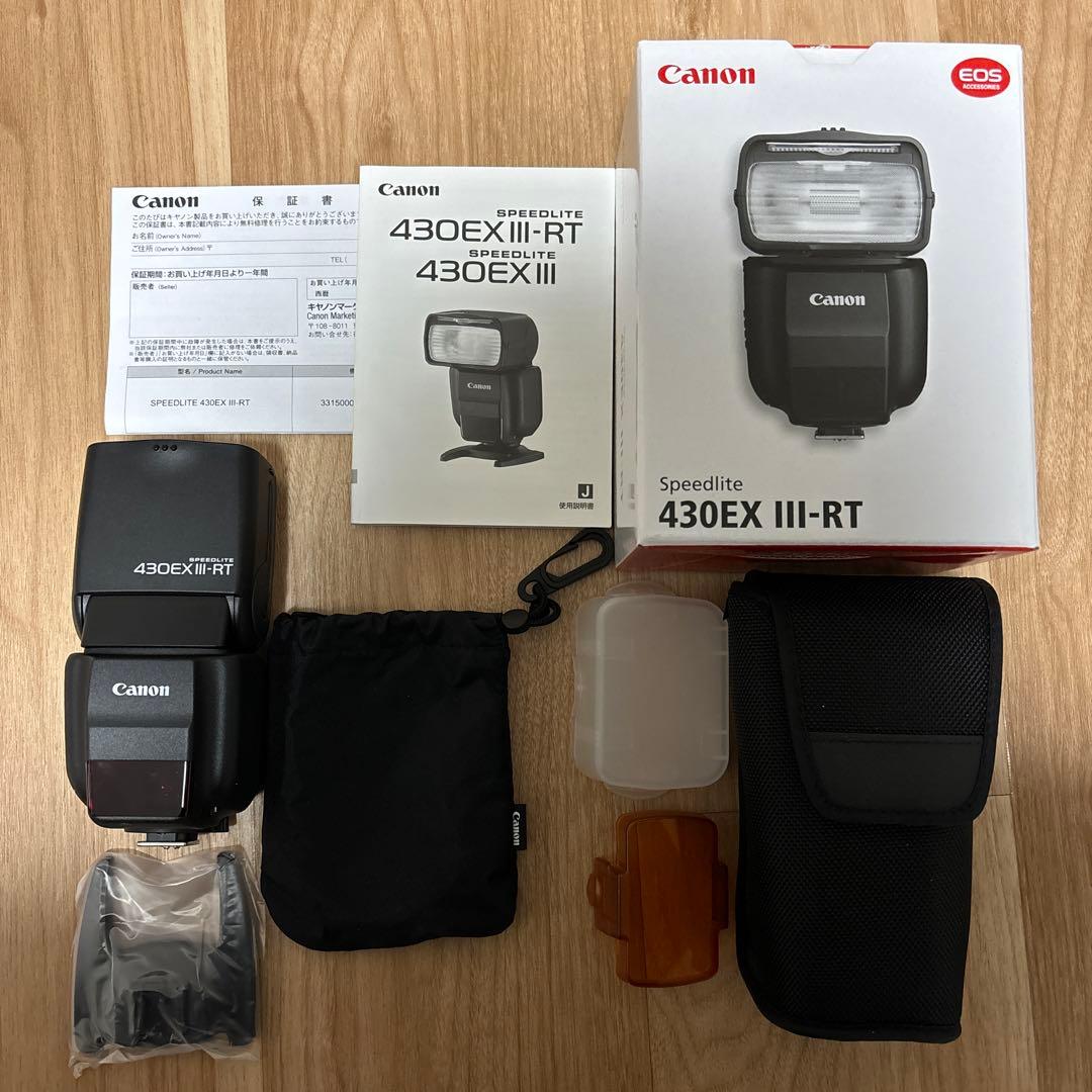 バラ売り不可 Canon スピードライト 430EX Ⅲ-RT カラーフィルター