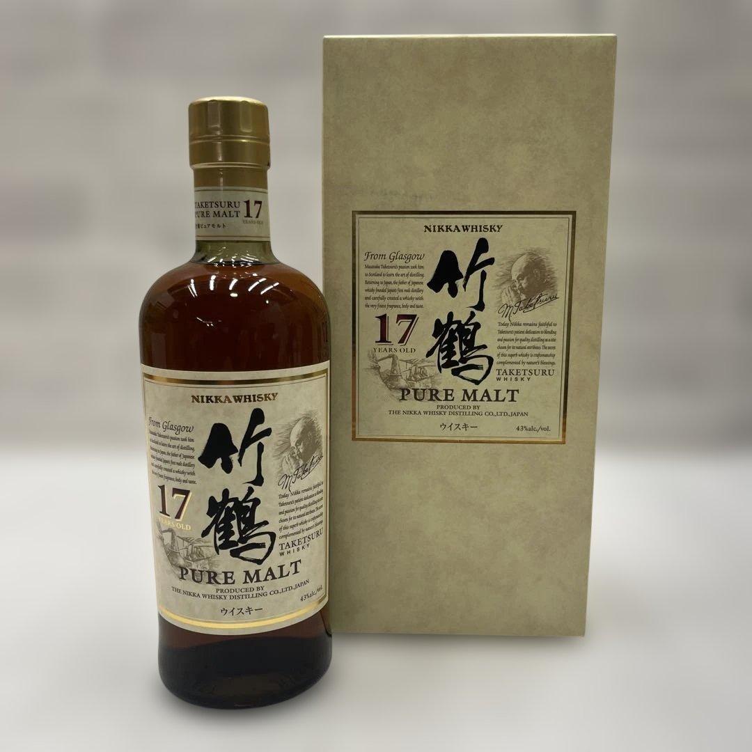 ニッカ 竹鶴17年 ピュアモルトウイスキー 700ml