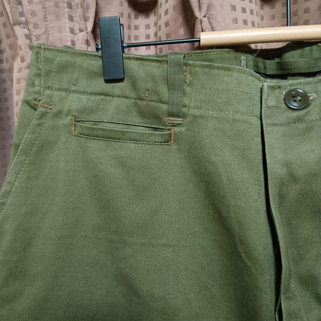 【あいすけ様】ノルウェー軍 チノパン W34 vintage