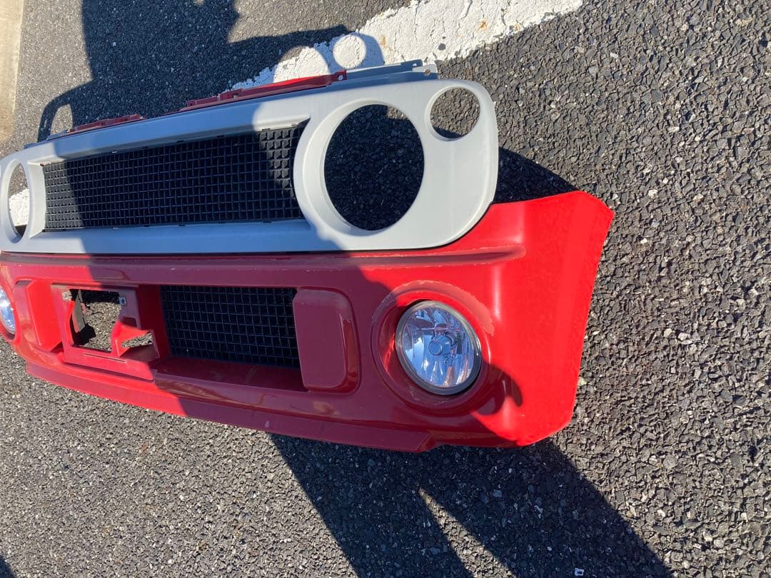 スズキ ラパンSS HE21S フロントバンパー フォグ 発送不可　埼玉県