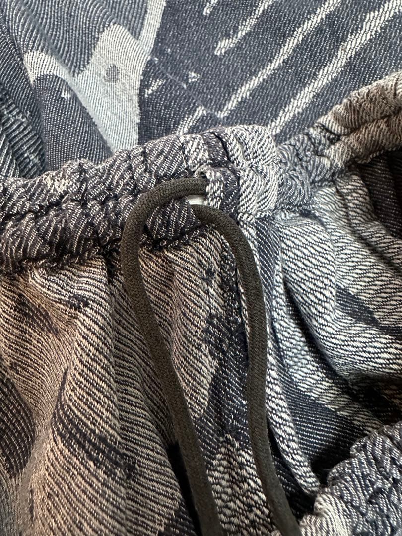 タマキニイメ　モンペ　ストレートパンツ 1点モノ　コットン100% サイズ2