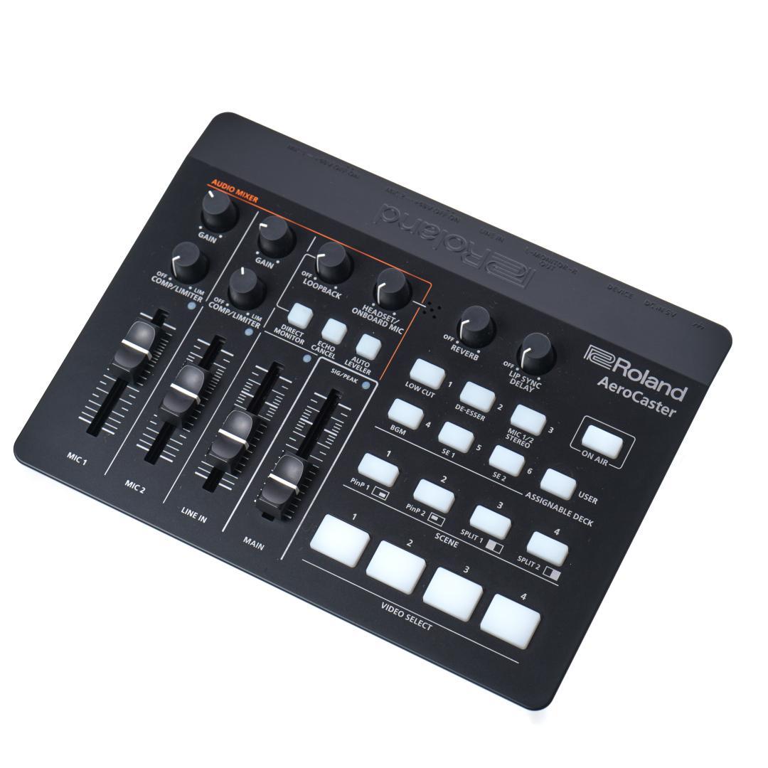 Roland VRC-01 AeroCaster 複数台スマホでライブ配信機器