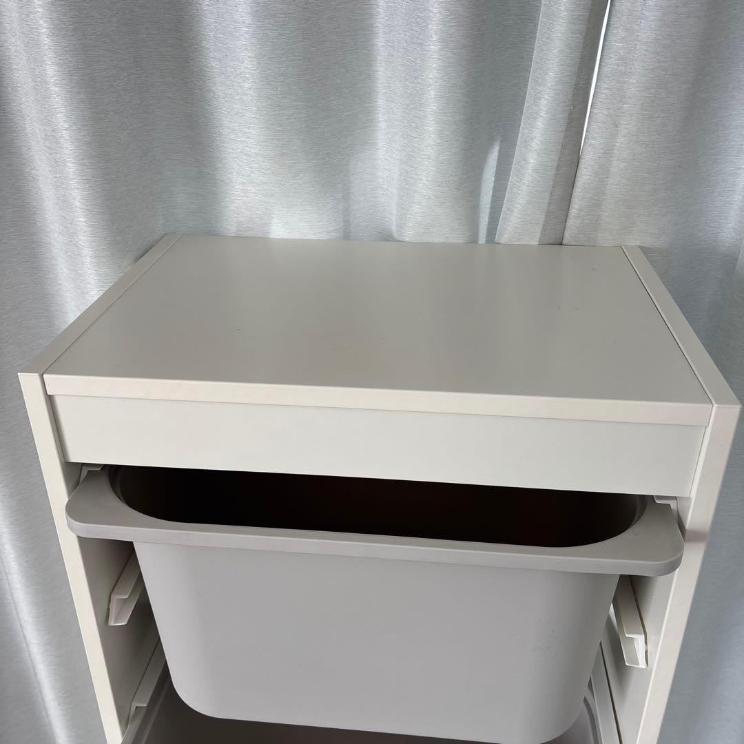 IKEA トロファスト 収納棚　シェルフ　整理　収納　ボックス付　棚付