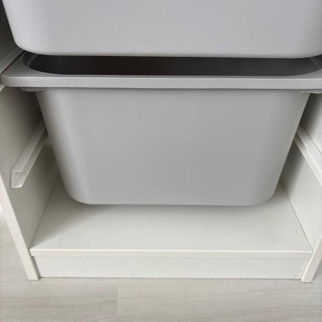 IKEA トロファスト 収納棚　シェルフ　整理　収納　ボックス付　棚付