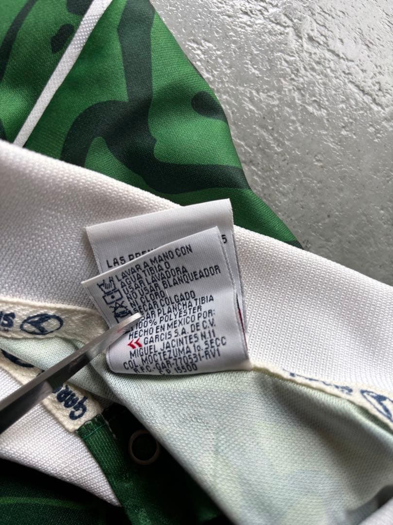 レア　1999年　メキシコ代表　ホームユニフォーム　襟付き　ヴィンテージ