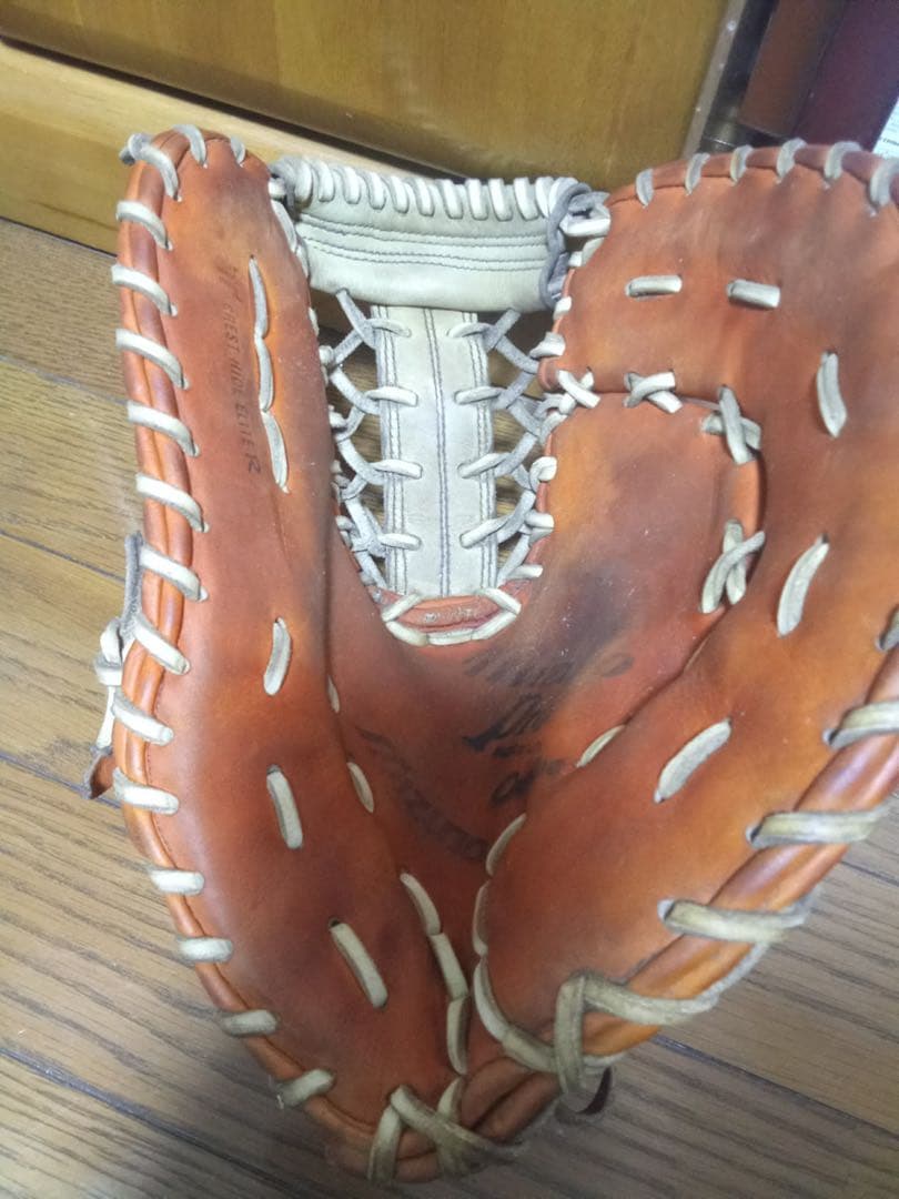 【名品】ミズノプロ オーダー ファーストミット 軟式 クレストハイドエリートR