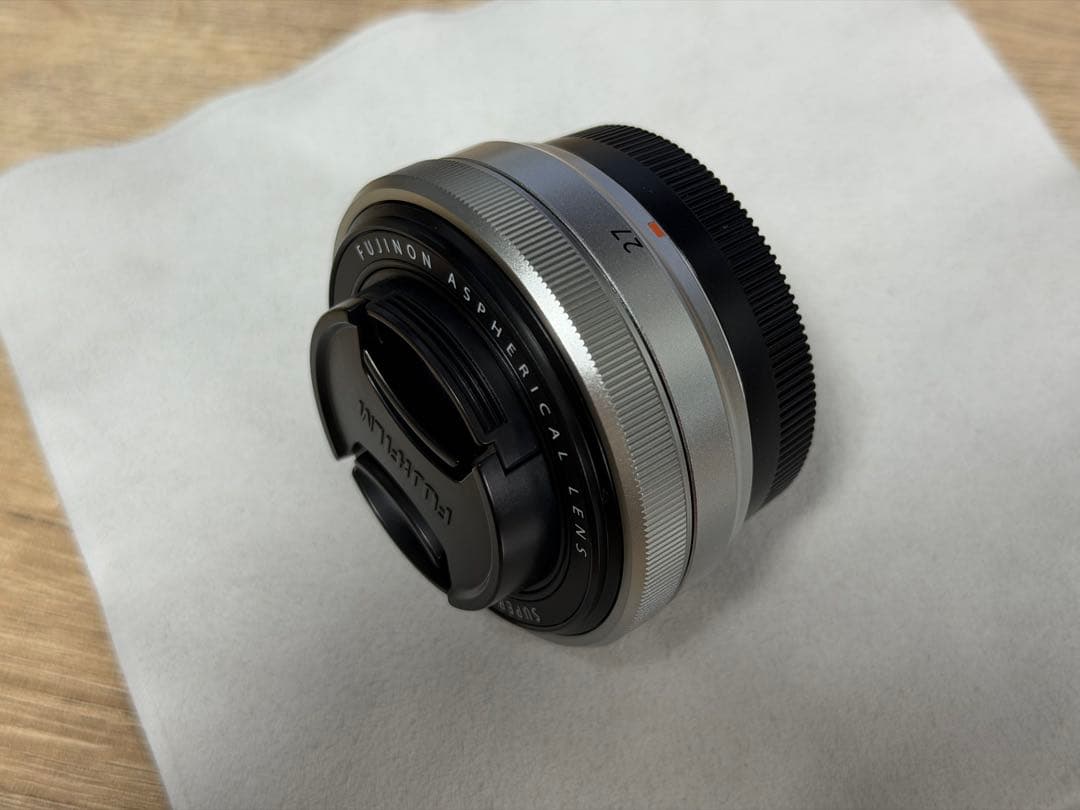 FUJIFILM XF 27mm F2.8 R WR シルバー フジノン