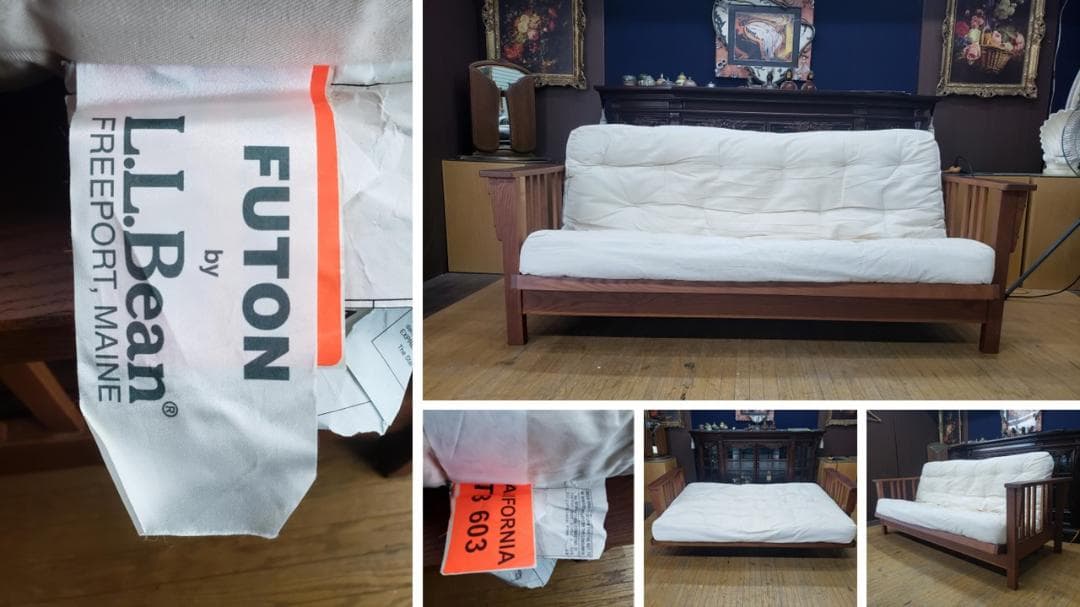 H15 希少　 Mission FUTON ＆ L.L.Bean ソファベッド