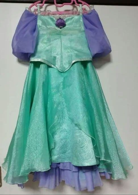 美品　ディズニー　ビビディバビディブティック　公式ドレス　アリエル