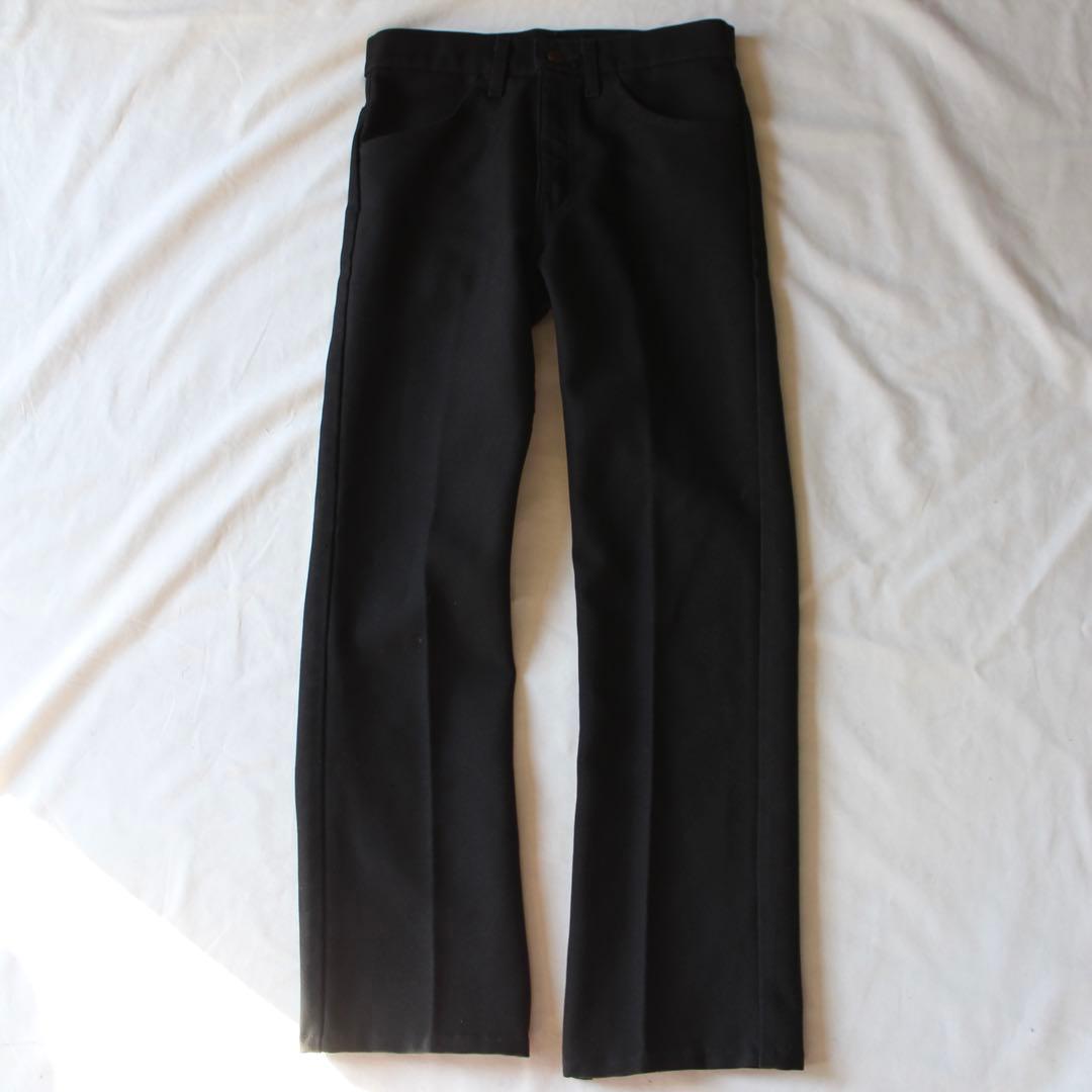 美品 90s Levi's アクションスラックス スタプレ パナテラ black