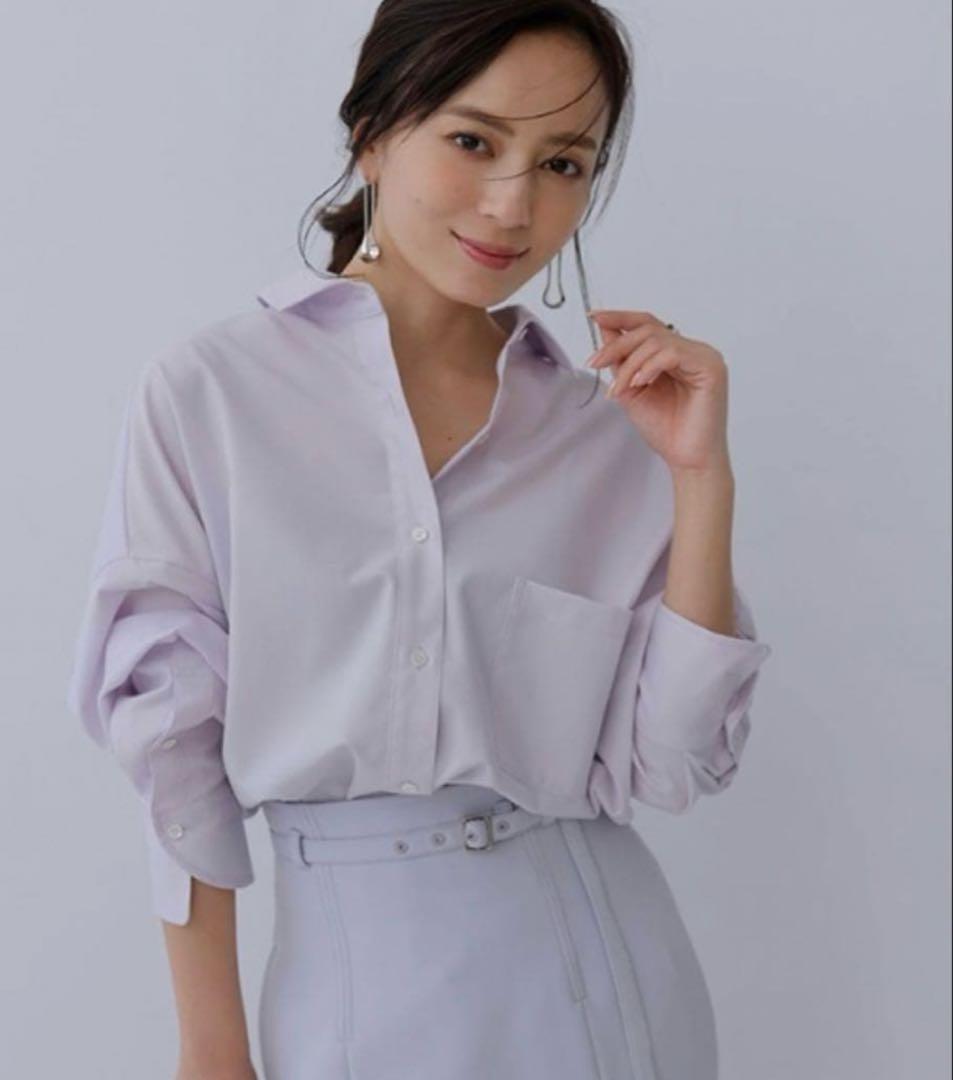 2024 アニュアンス スタンダードシャツ　ラベンダー