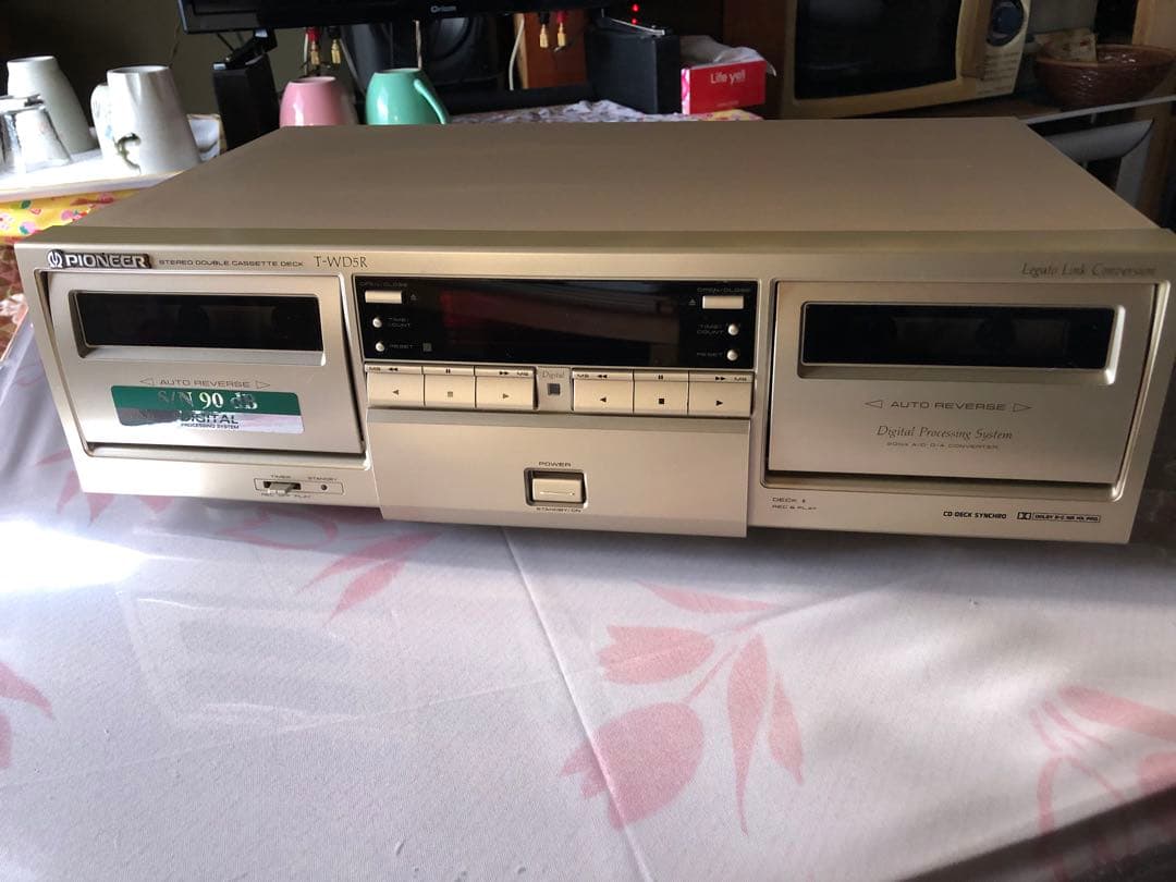 超美品パイオニアＴ-ＷＤ5Ｒデジタル録音：再生　動作品