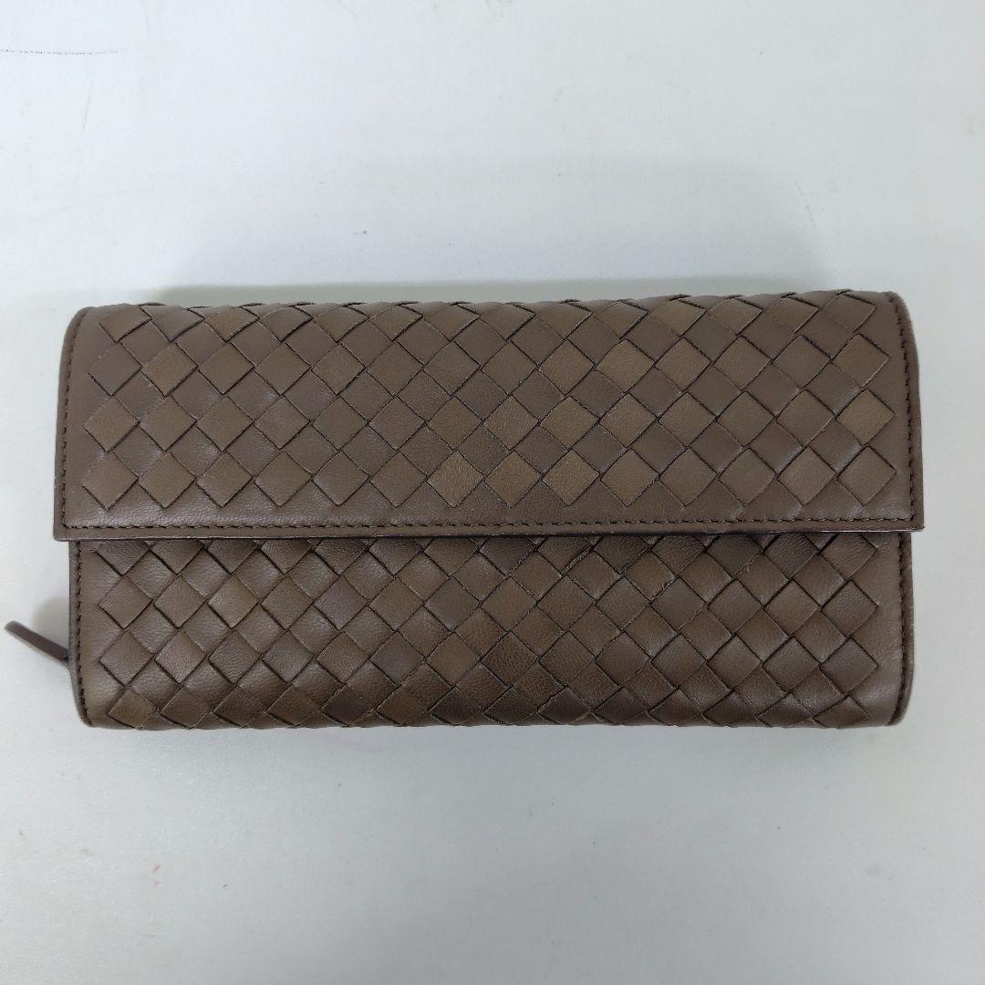 ボッテガべネタBOTTEGA VENETA レザー長財布