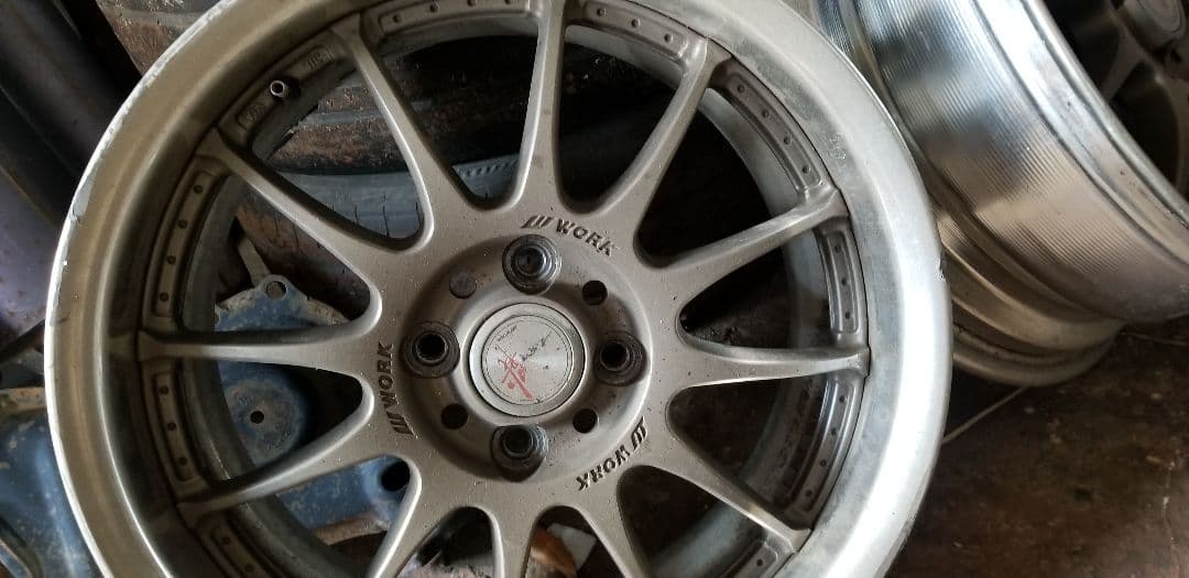 希少　ホイール 2本 16インチ　6.5j　WORK　戦