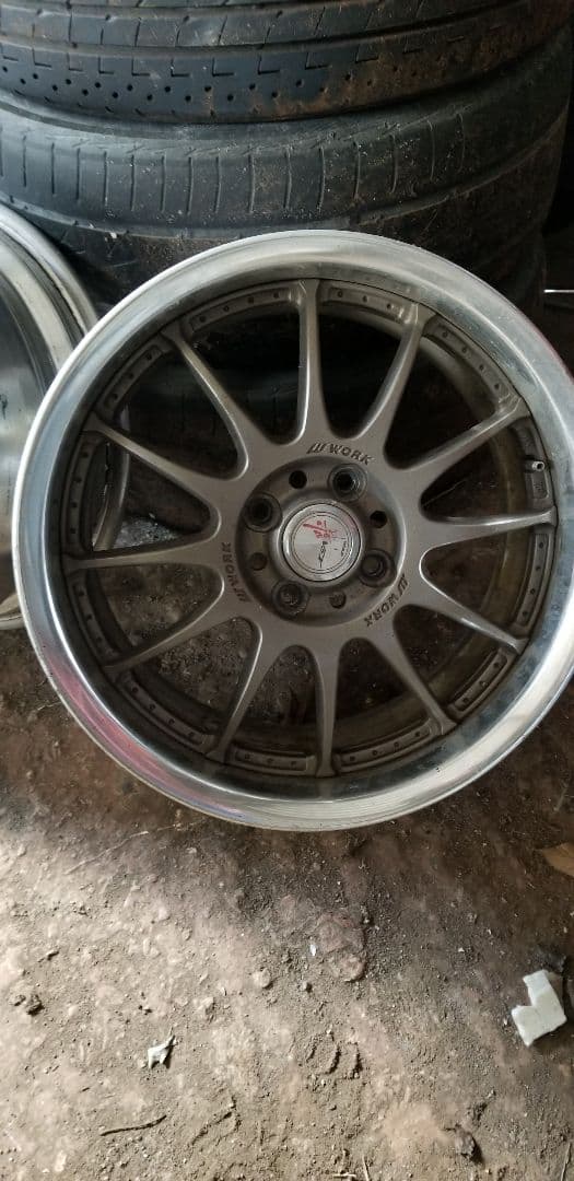 希少　ホイール 2本 16インチ　6.5j　WORK　戦