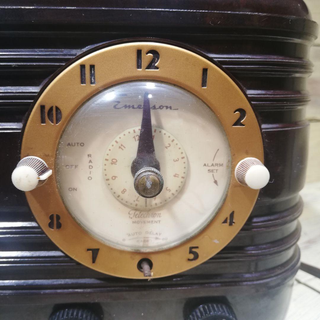 M♦希少 50s エマーソン社製　真空管ラジオ