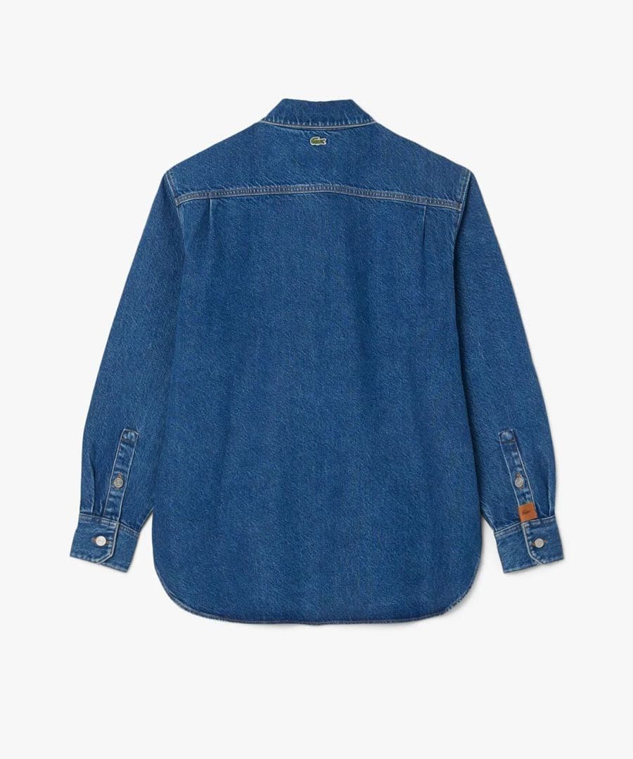 【MiAさん専用】LACOSTE デニムシャツ ボタンアップ