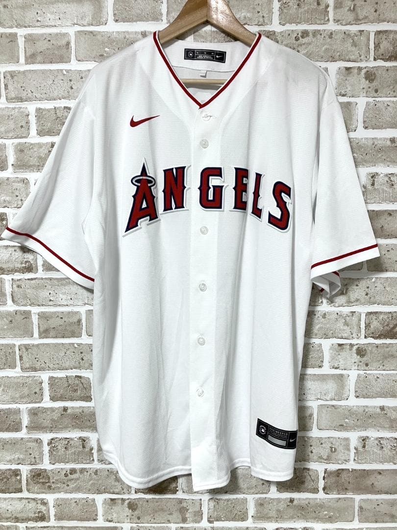 【24時間以内/匿名配】ナイキ エンゼルス マイク・トラウト ユニフォーム XL