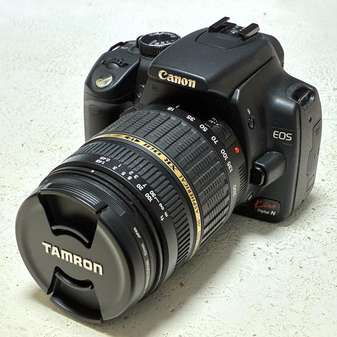 デジタルカメラ Canon EOS Kiss N + Tamron 18-200mm