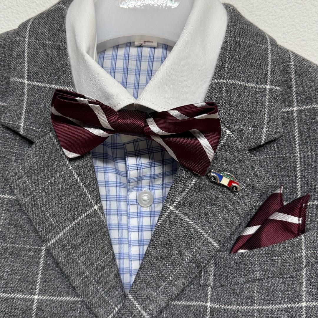 エル　ELLE 男の子　卒園入学式　フォーマルセット　120 【匿名配送】