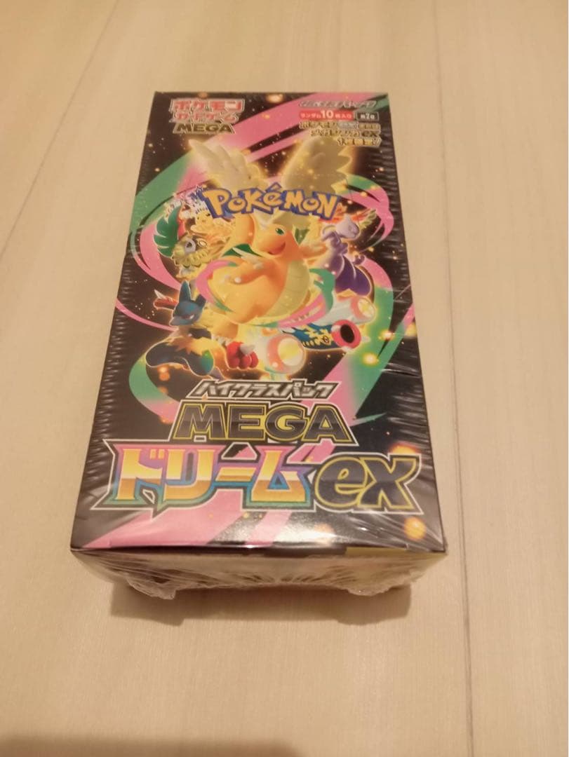 ポケモンカード MEGA ドリームEX BOX シュリンク付き