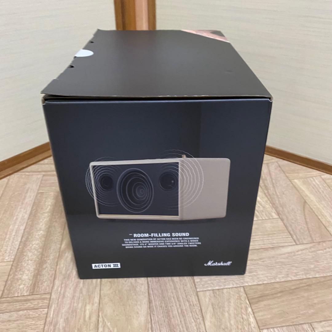 【新品未開封】Marshall Acton III ワイヤレススピーカー白本体