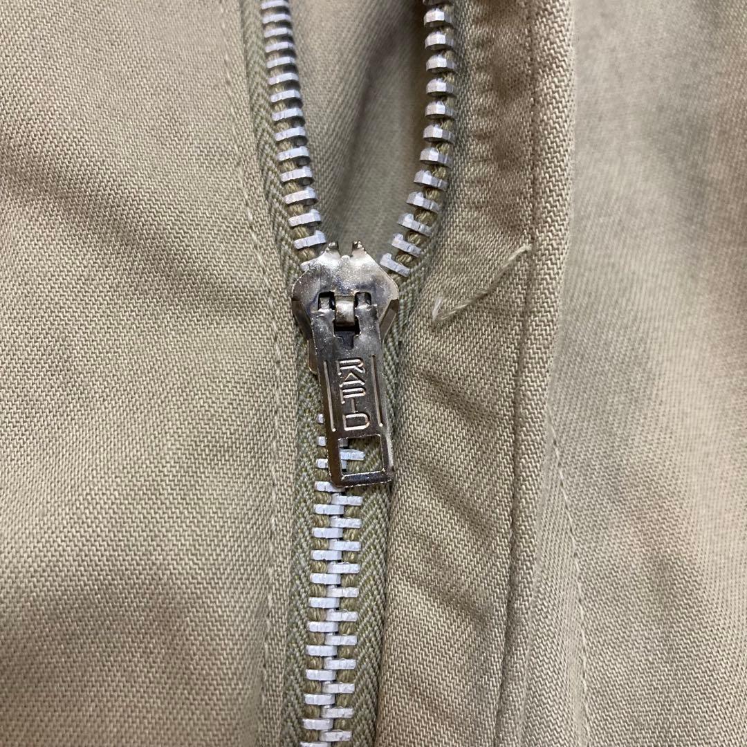 60s チノパン ワークパンツ カーキベージュ W32 ワイド ヴィンテージ