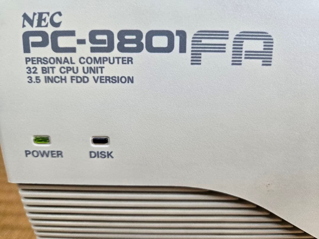 NEC PC-9801FA/U2 本体起動不可 拡張ボード3枚 増設メモリ付き