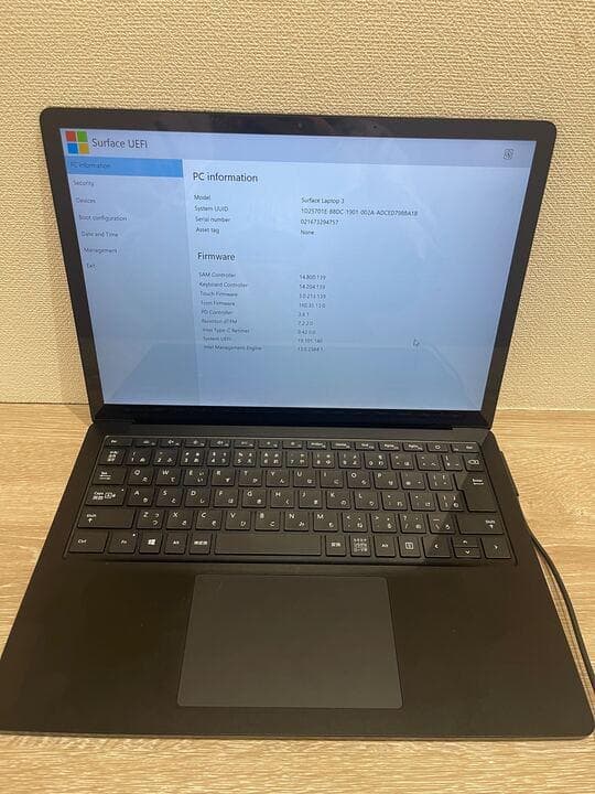 Surface Laptop 3 i7/16GB/1TB タッチ