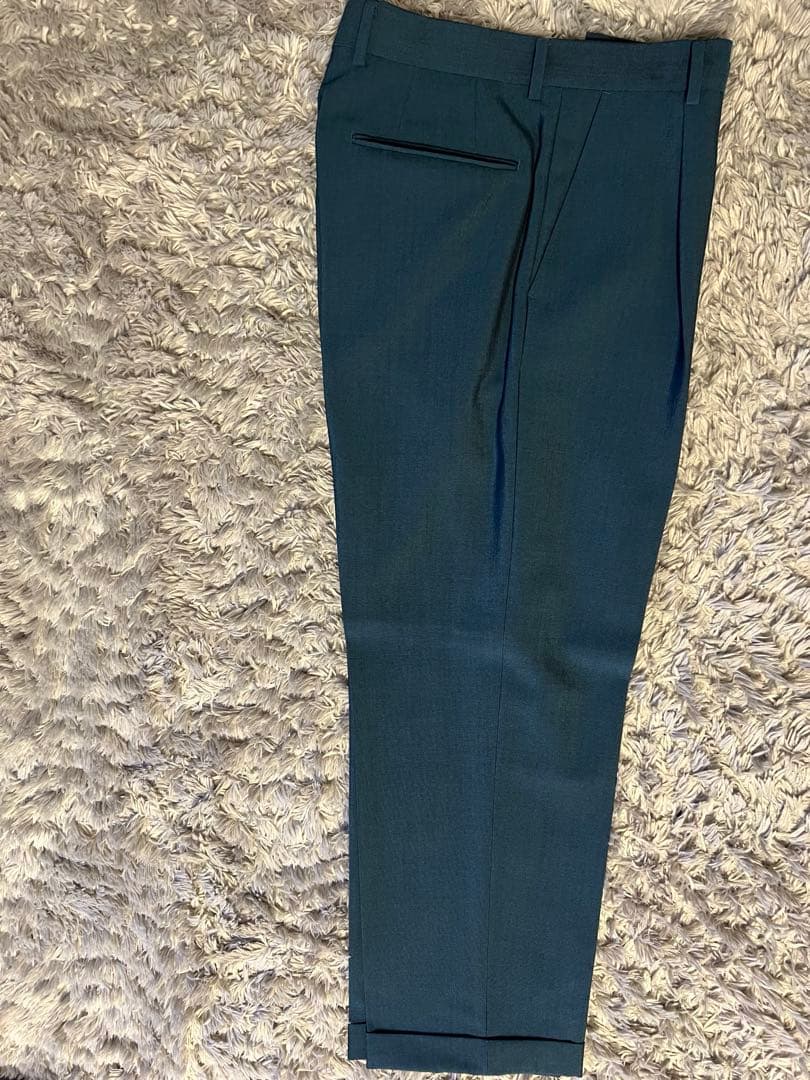 スーツ WACKOMARIA DORMEUIL PLEATED TROUSER