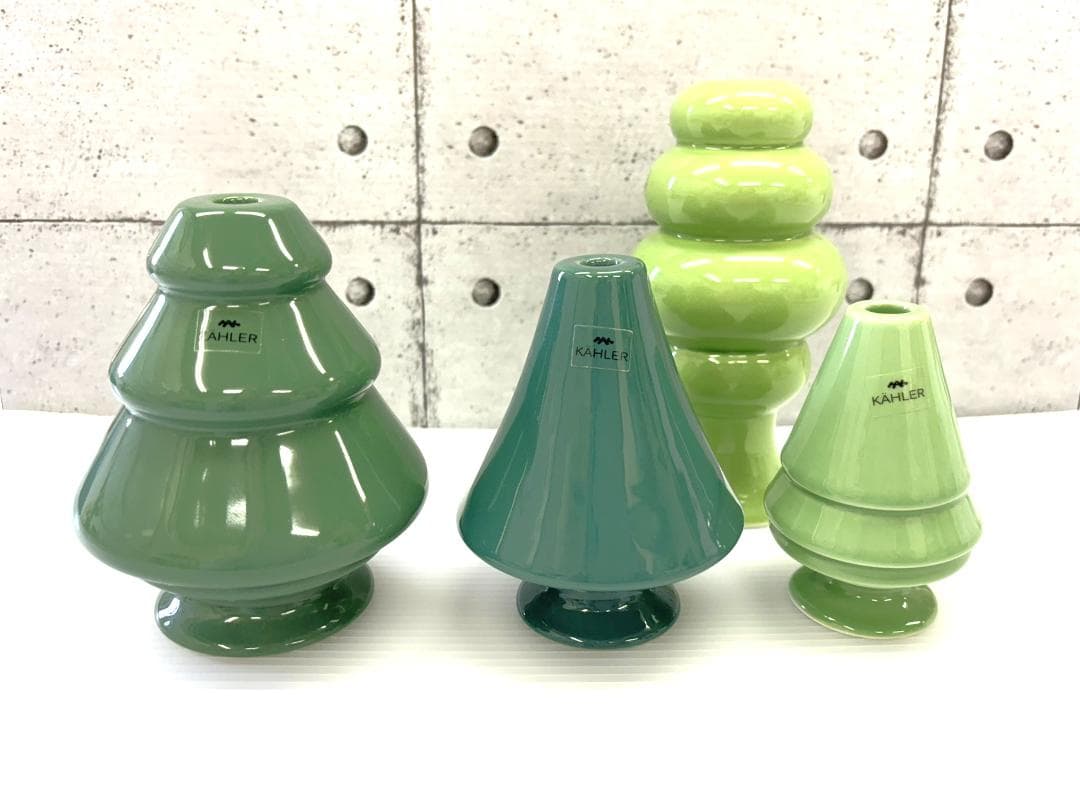 KAHLER ケーラー　 キャンドルホルダー　アヴェント　プリマヴェーラ　４点
