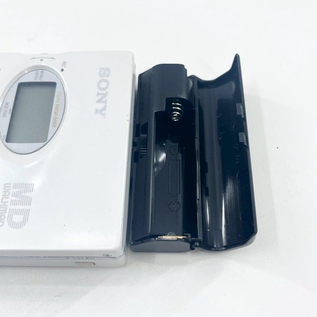 SONY MZ-R91 MDウォークマン 動作品 単三電池使用可 録音再生OK