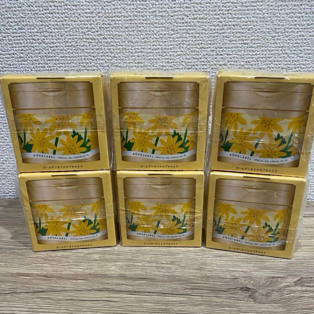 アクアレーベル スペシャルジェルEX (オイルイン )クリーム111g ×6個
