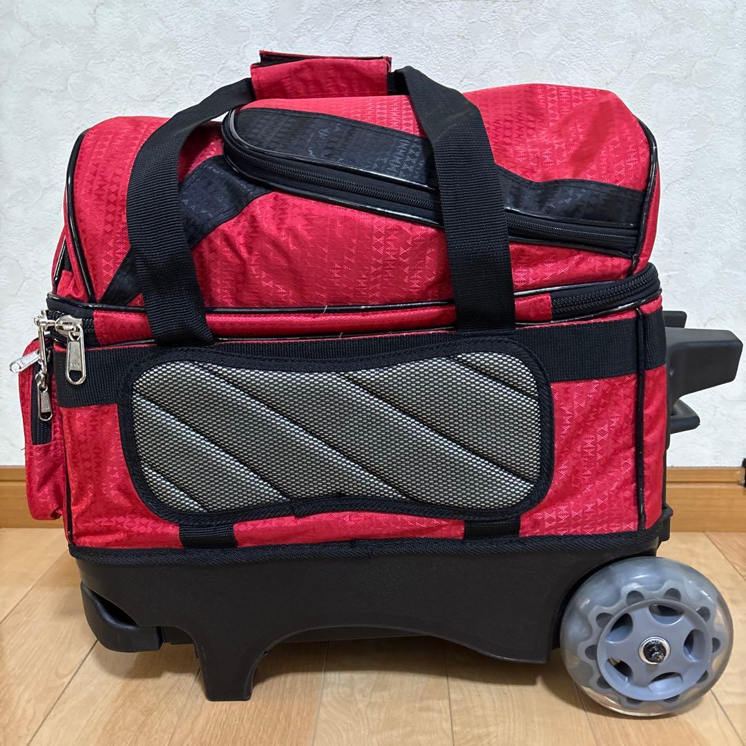 【美品】PRO-AMボウリングキャリーバッグ（ボウル2個用）