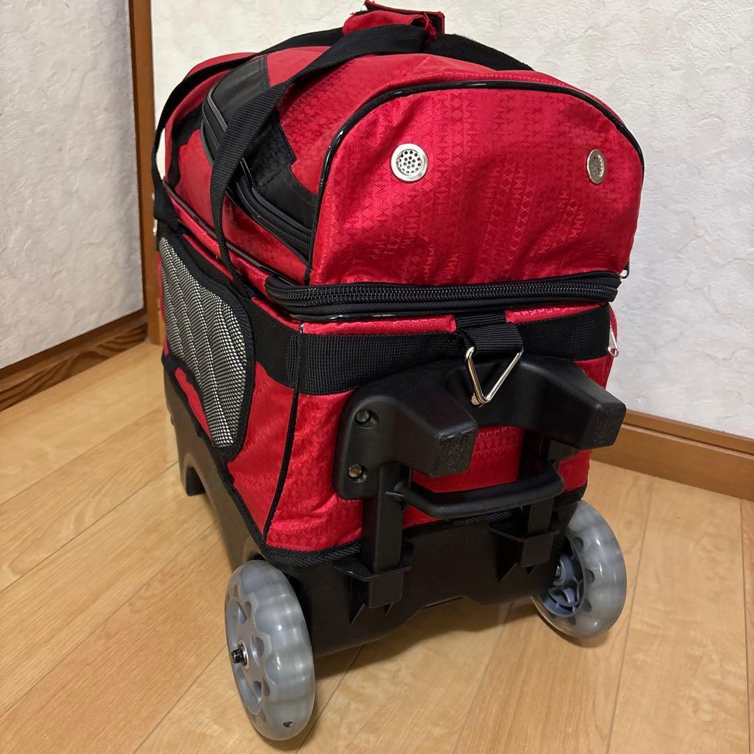 【美品】PRO-AMボウリングキャリーバッグ（ボウル2個用）