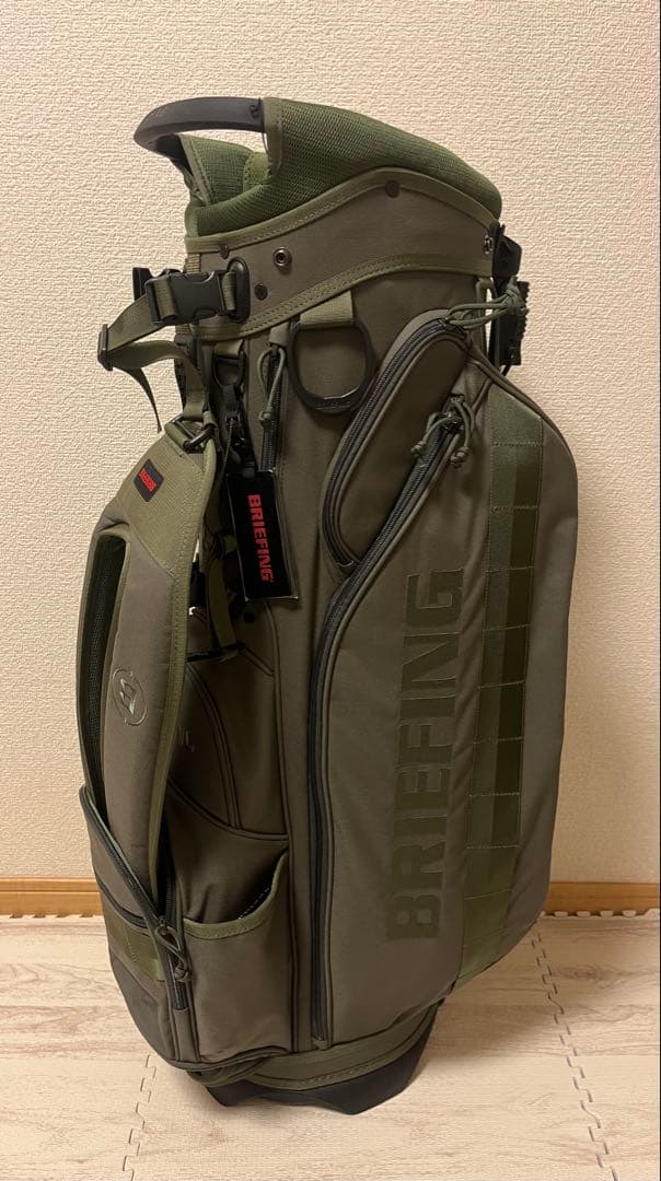 【新品】BRIEFING キャディバッグ CR-4 #04 レンジャーグリーン