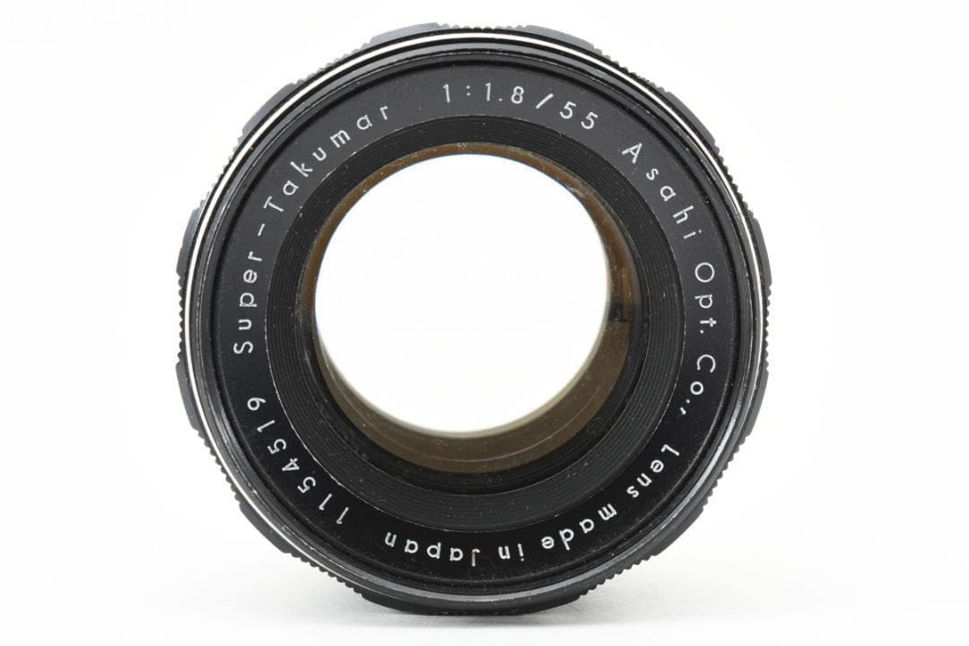 ☆前期型☆ Super Takumar 55mm F1.8 フード付 F0111