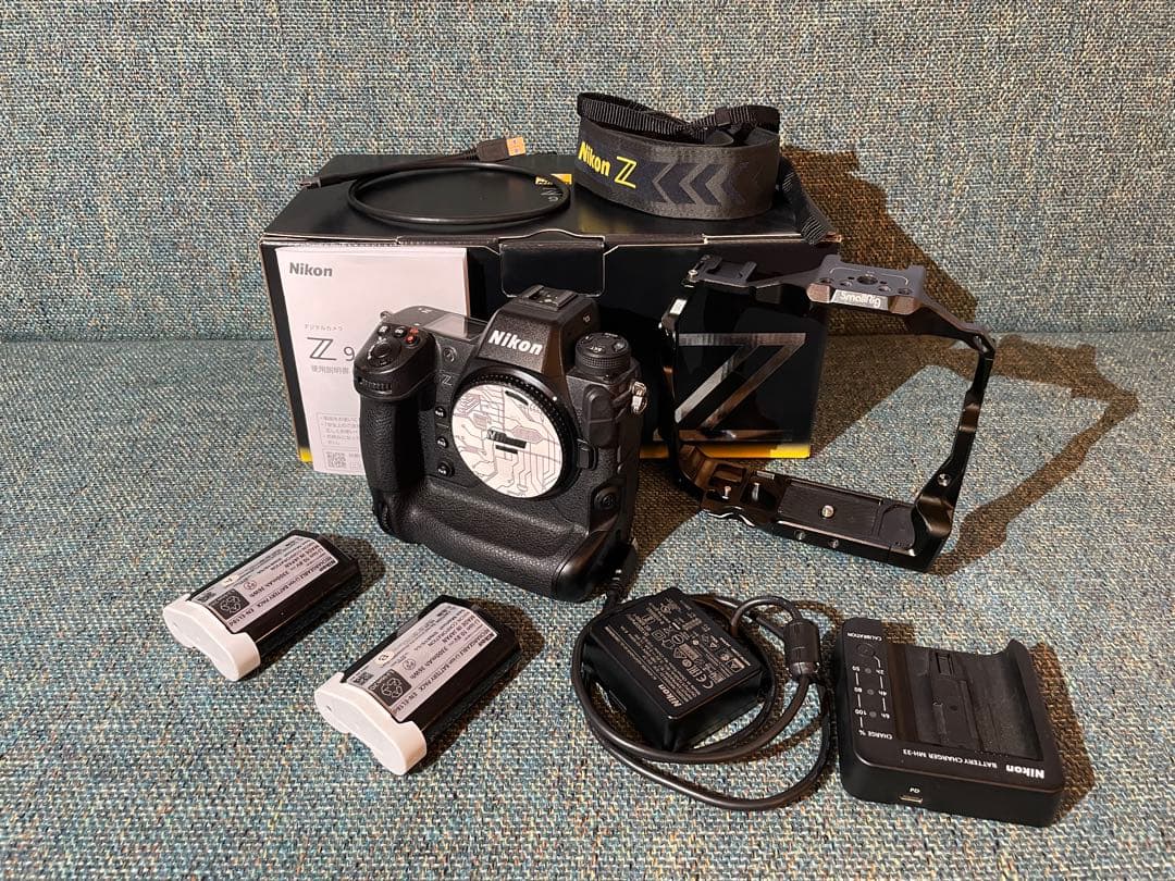 1/5まで値下げ中！Nikon Z9 純正バッテリー2個　ショット数23,181