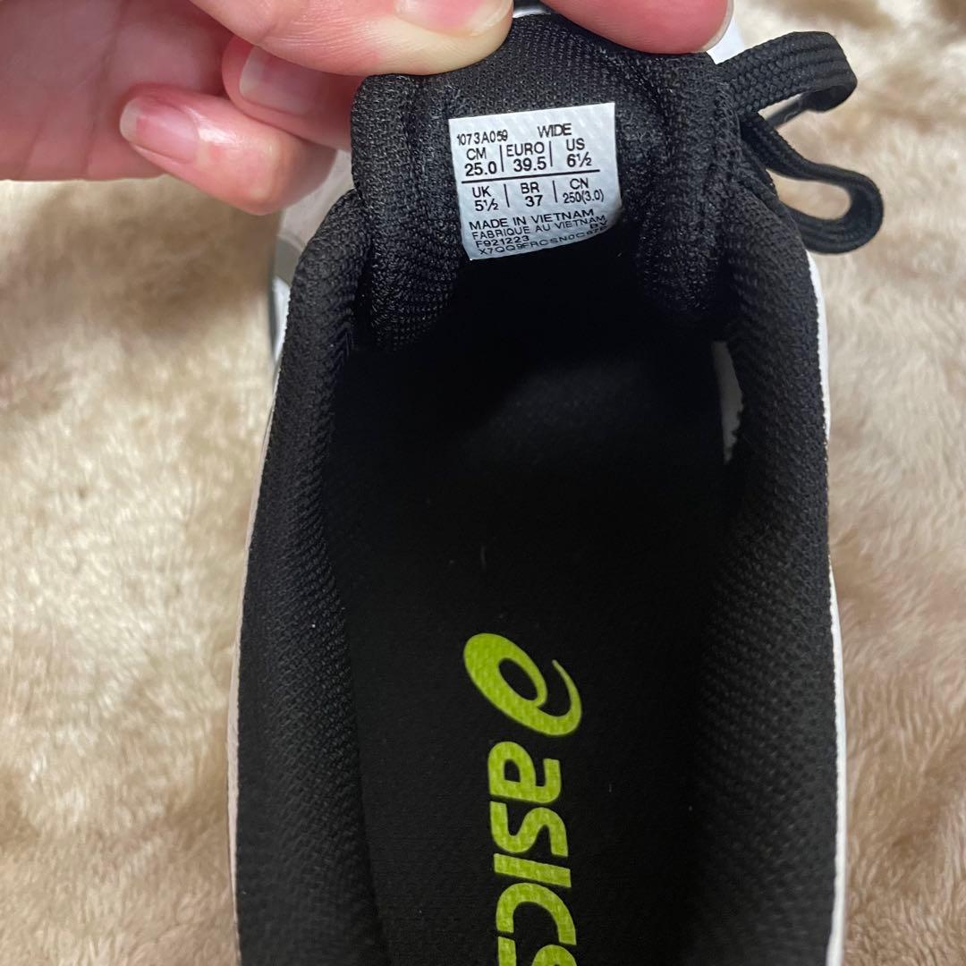 【ASICS】GEL-TACTIC 12 バレーボールシューズ 25.0cm