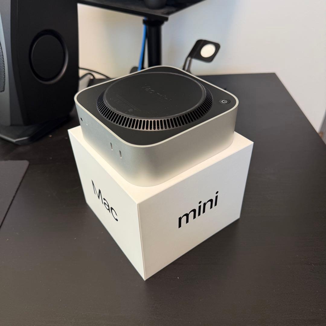 【美品】Mac Mini (M4 / 16GB / 256GB)