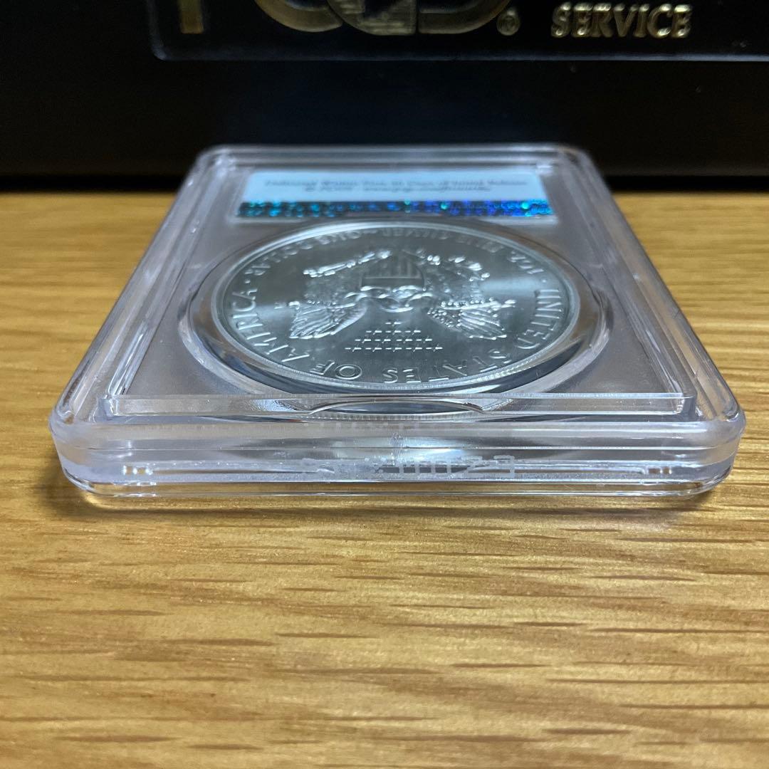 【新品】Silver Eagleイーグル銀貨2020 PCGS MS70