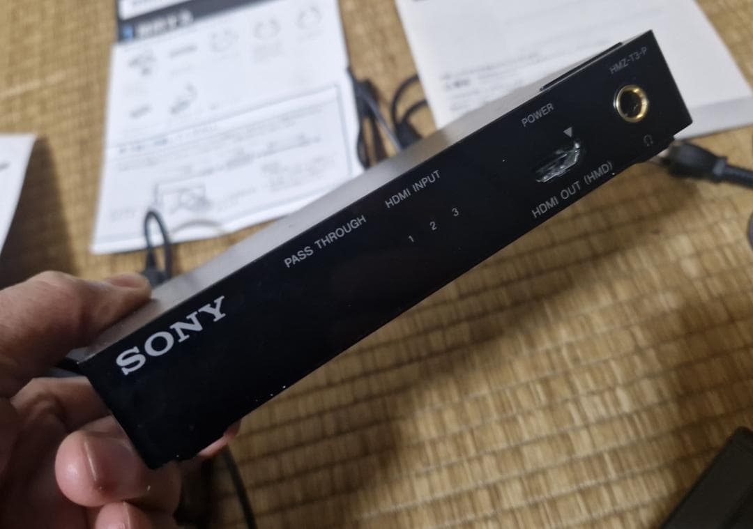 【美品】SONY ヘッドマウントディスプレイ HMZ-T3