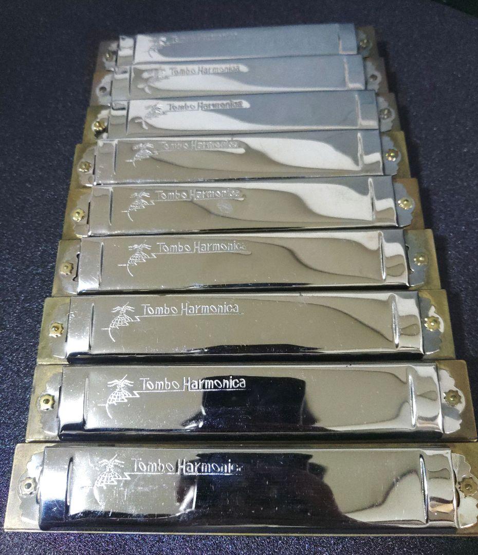 TOMBO ハーモニカ 11本セット
